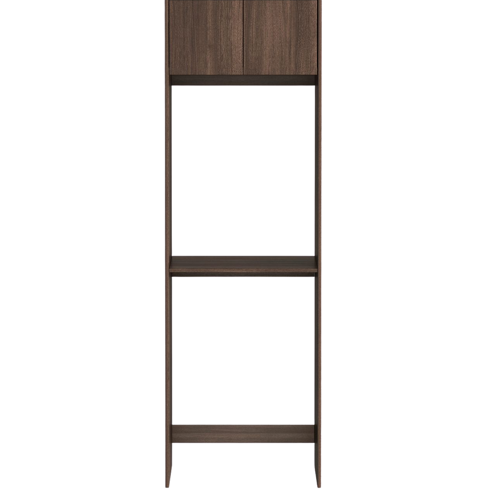 Otti Havana Sable Walnut Tall Washing Machine Laundry Cabinet 2100mm