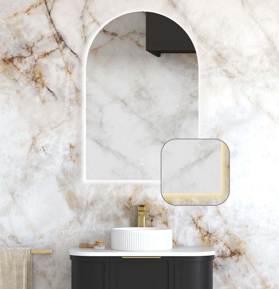 Otti LED Archie 900mm Frameless Mirror