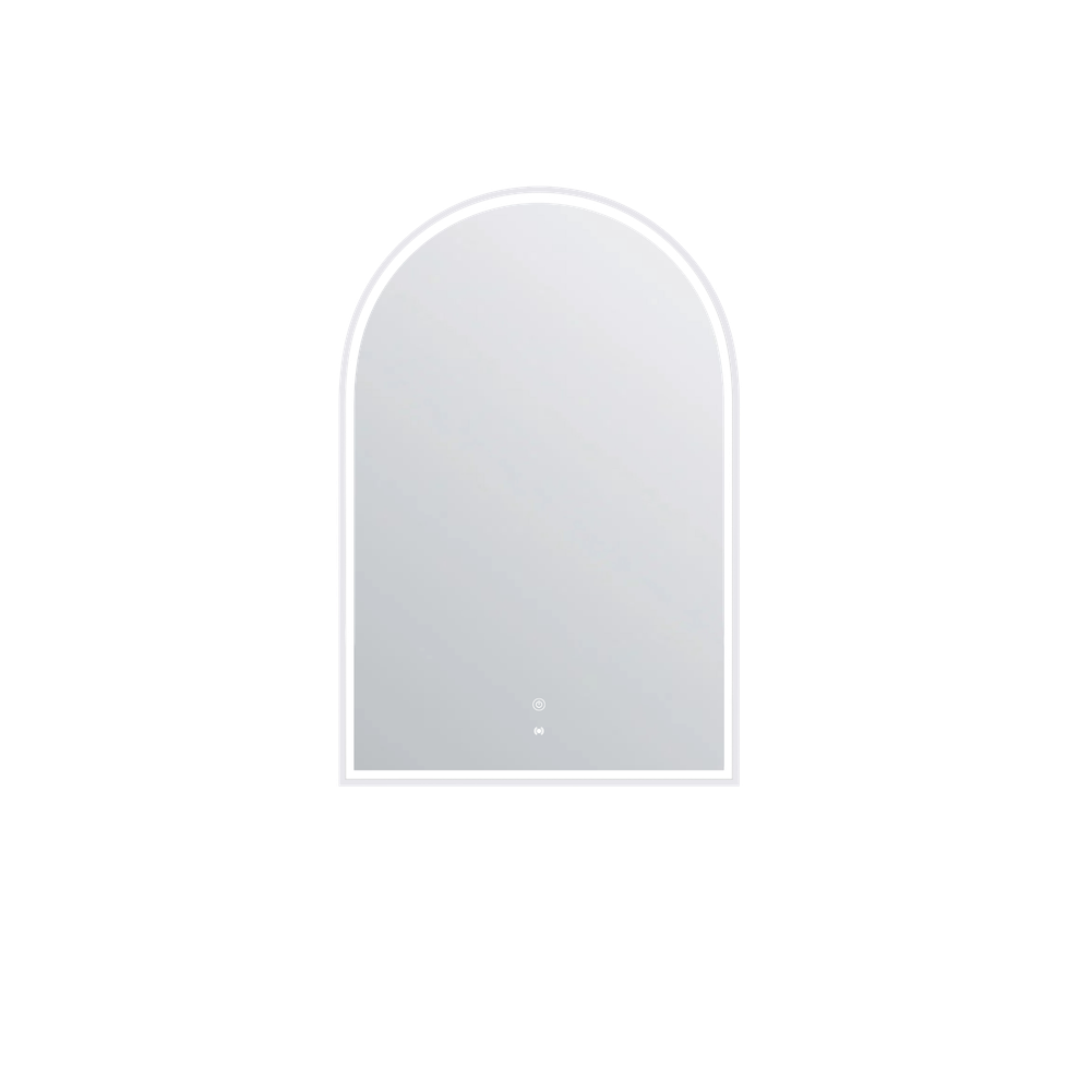 Otti LED Archie 900mm White Metal Frame Mirror