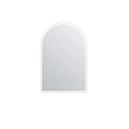 Otti LED Archie 900mm White Metal Frame Mirror