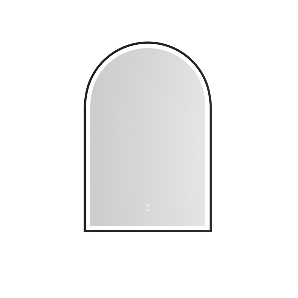 Otti LED Archie 1200mm Black Metal Frame Mirror