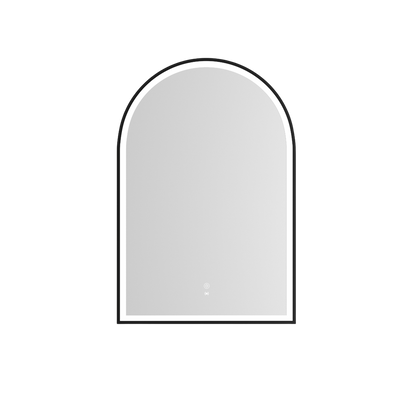 Otti LED Archie 1200mm Black Metal Frame Mirror