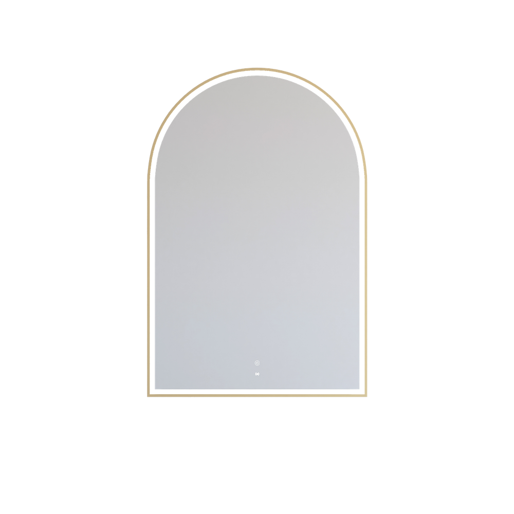 Otti LED Archie 1200mm Gold Metal Frame Mirror