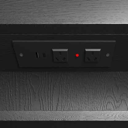 Otti LED Bondi 1500mm Black Oak Shaving Cabinet Premium Edition