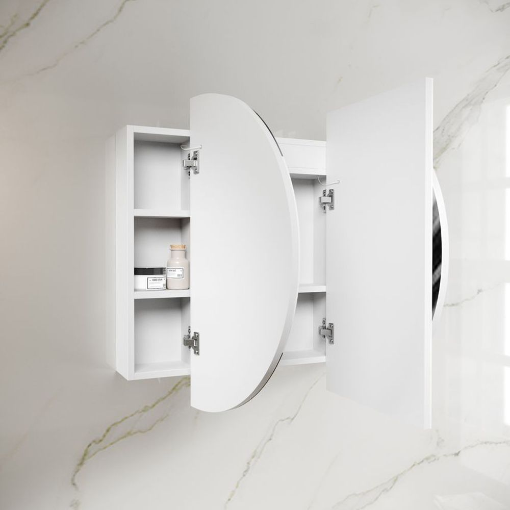 Otti LED Bondi 1500mm White Shaving Cabinet Premium Edition