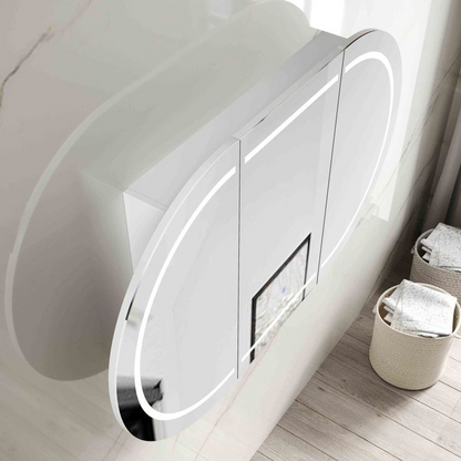 Otti LED Bondi 1500mm White Shaving Cabinet Premium Edition