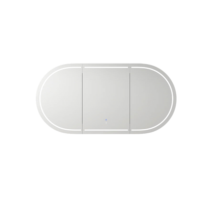 Otti LED Bondi 1800mm Natural Oak Shaving Cabinet Premium Edition