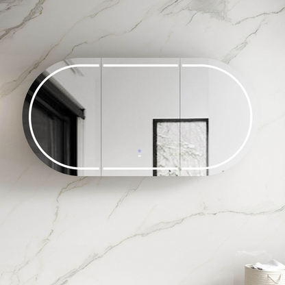 Otti LED Bondi 1800mm White Shaving Cabinet Premium Edition