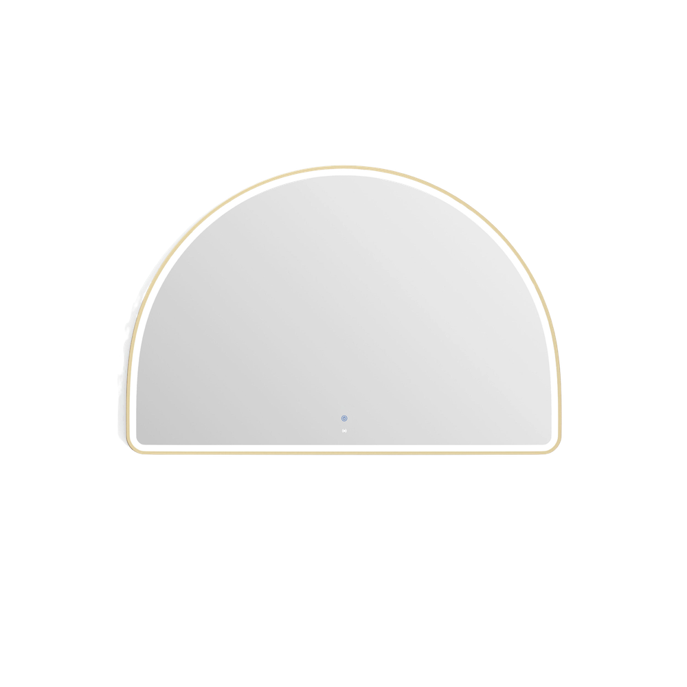 Otti LED Moonlight Archie 1000mm Gold Metal Frame Mirror