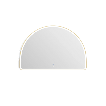 Otti LED Moonlight Archie 1000mm Gold Metal Frame Mirror