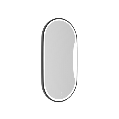 Otti LED Noosa 900mm Black Metal Frame Mirror