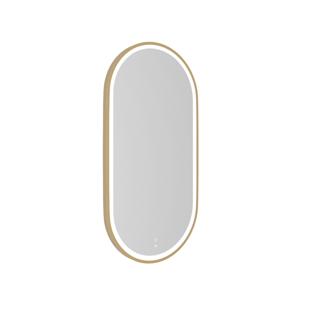 Otti LED Noosa 900mm Gold Metal Frame Mirror