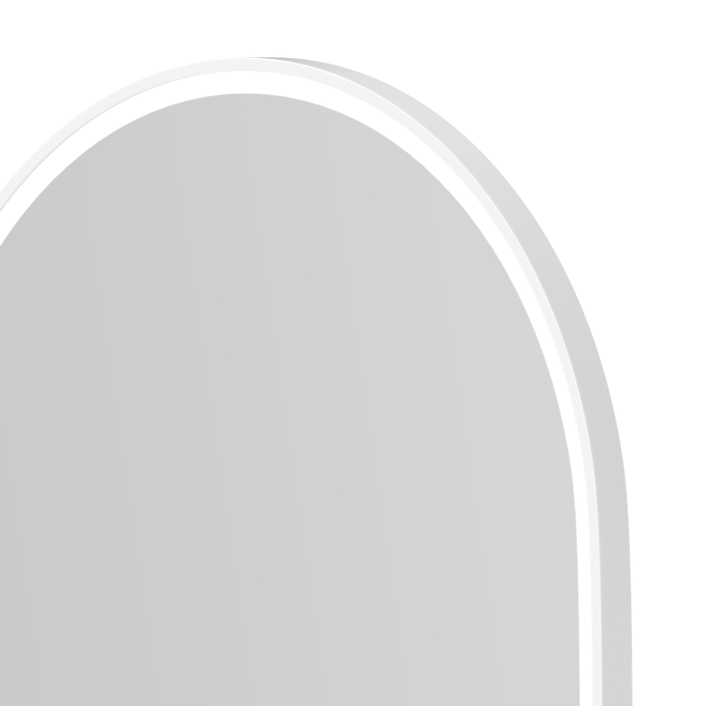 Otti LED Noosa 900mm White Metal Frame Mirror