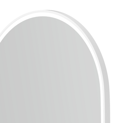 Otti LED Noosa 900mm White Metal Frame Mirror