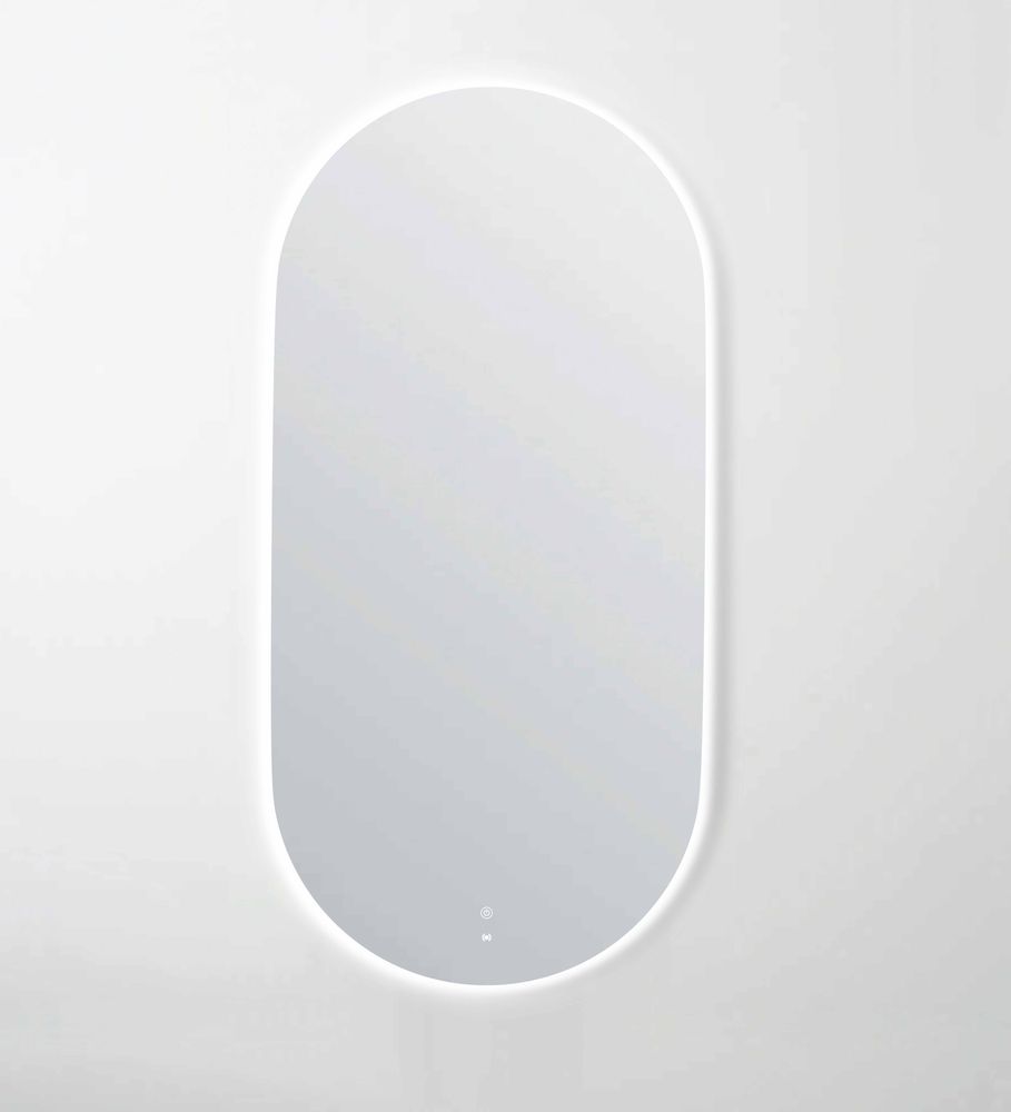 Otti LED Noosa 1500mm Frameless Tuffi Mirror Install Horizontal or Vertical