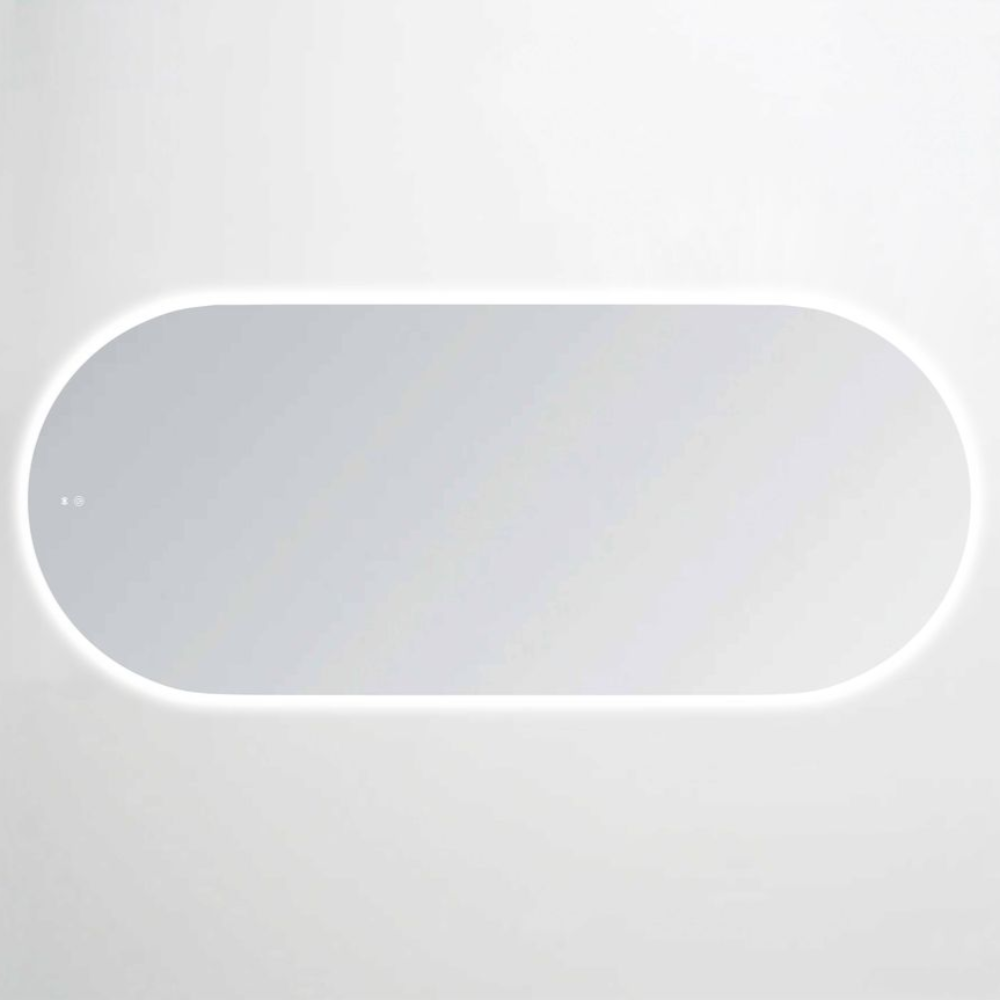 Otti LED Noosa 1800mm Frameless Mirror Install Horizontal or Vertical