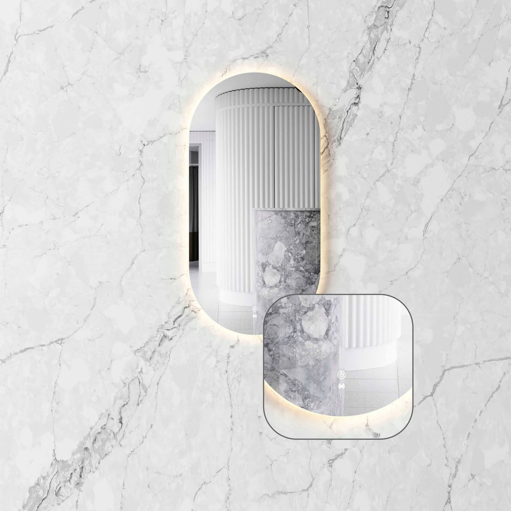 Otti LED Noosa 900mm Frameless Mirror