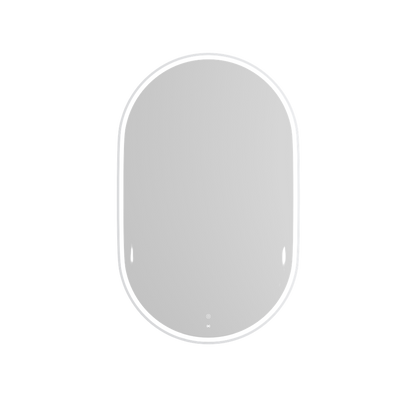 Otti LED Noosa 900mm White Metal Frame Mirror Install Horizontal or Vertical