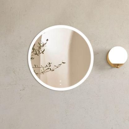 Otti LED Bondi 800mm White Metal Frame Mirror