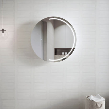 Otti LED London 800mm White Shaving Cabinet