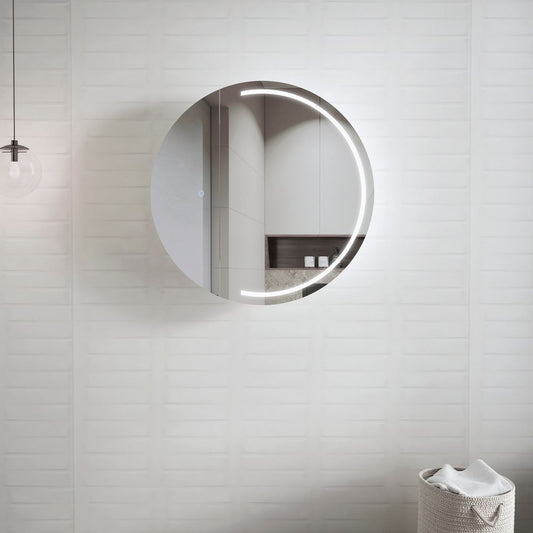 Otti LED London 800mm White Shaving Cabinet