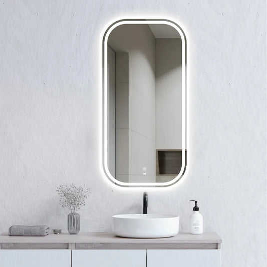 Otti LED Newport Frameless Mirror Soft Square 900x450mm