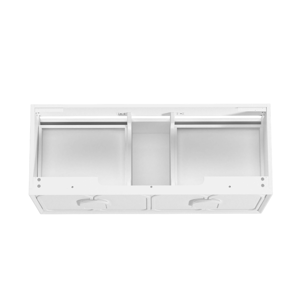 Otti Laguna Mark II 1200mm Matte White Wall Hung Vanity