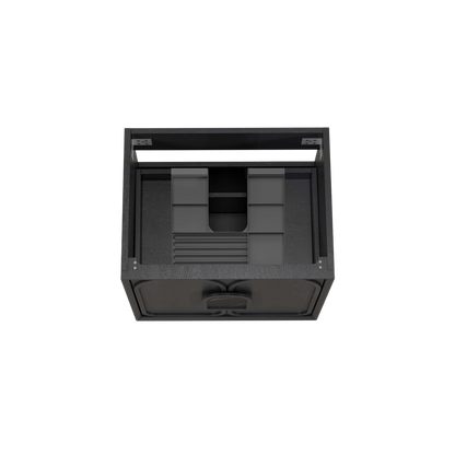 Otti Laguna Mark II 600mm Black Oak Wall Hung Vanity