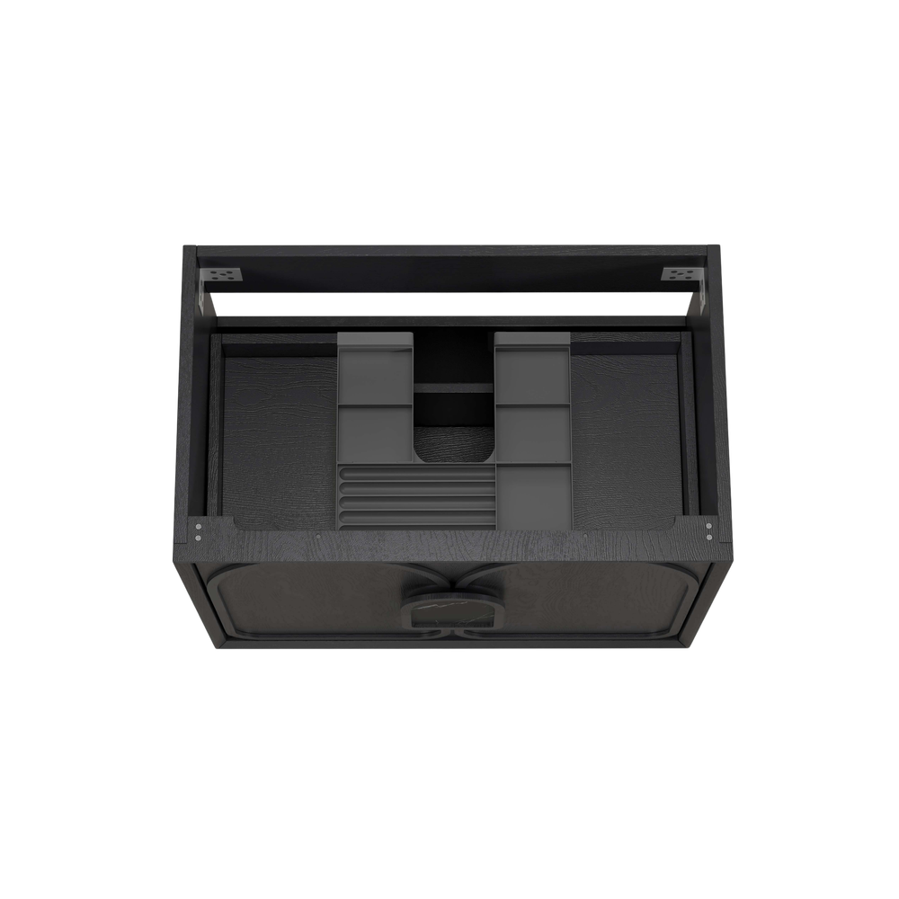 Otti Laguna Mark II 750mm Black Oak Wall Hung Vanity