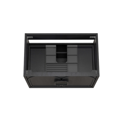 Otti Laguna Mark II 750mm Black Oak Wall Hung Vanity