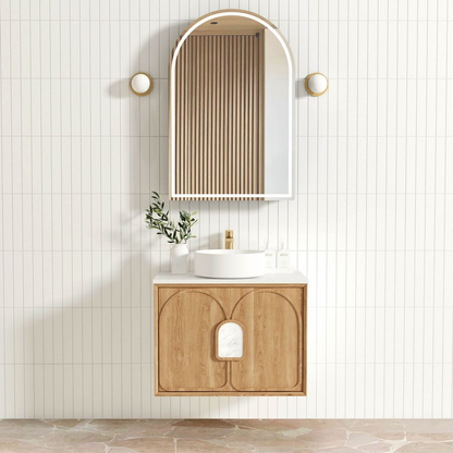 Otti Laguna Mark II 750mm Woodland Oak Wall Hung Vanity