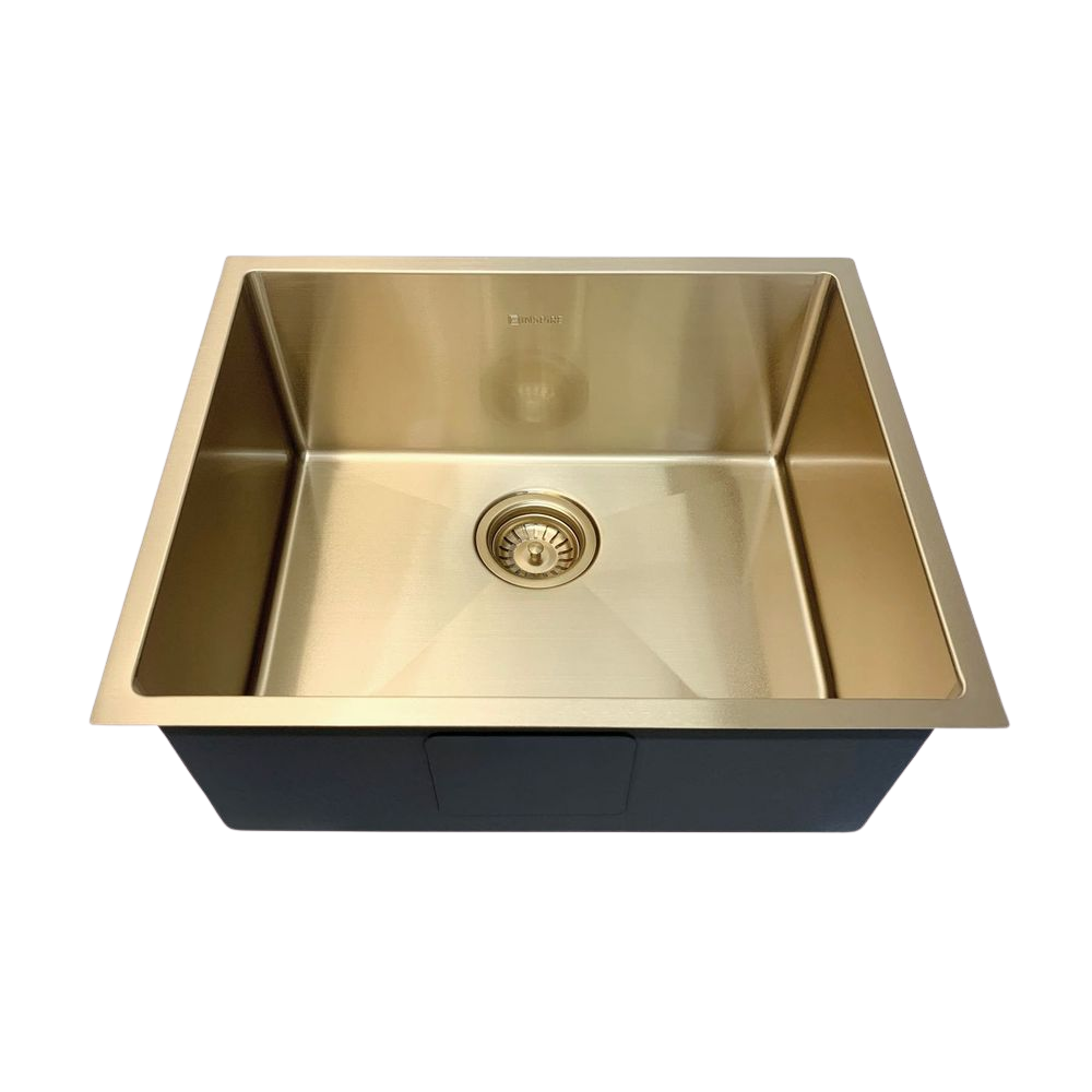 Otti Axon Sink 520x440mm Brushed Gold