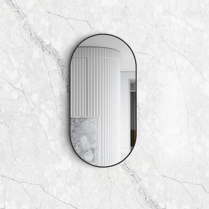 Otti Noosa 1200mm Black Metal Frame Mirror