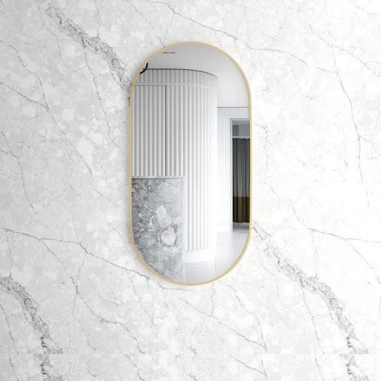 Otti Noosa 1200mm Gold Metal Frame Mirror