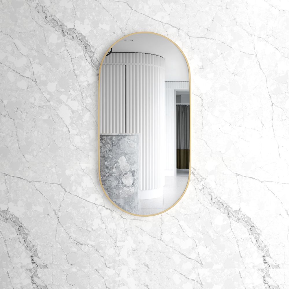 Otti Noosa 1200mm Gold Metal Frame Mirror