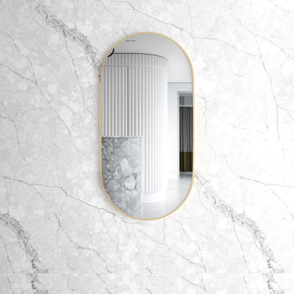 Otti Noosa 1200mm Gold Metal Frame Mirror