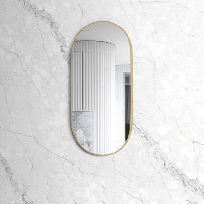 Otti Noosa 1200mm Gold Metal Frame Mirror