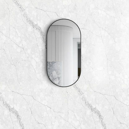 Otti Noosa 900mm Black Metal Frame Mirror
