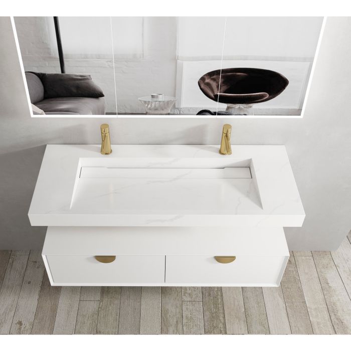 Otti Moonlight Wall Hung  Basin 1200x460