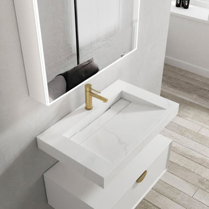 Otti Moonlight Wall Hung  Basin 750x460