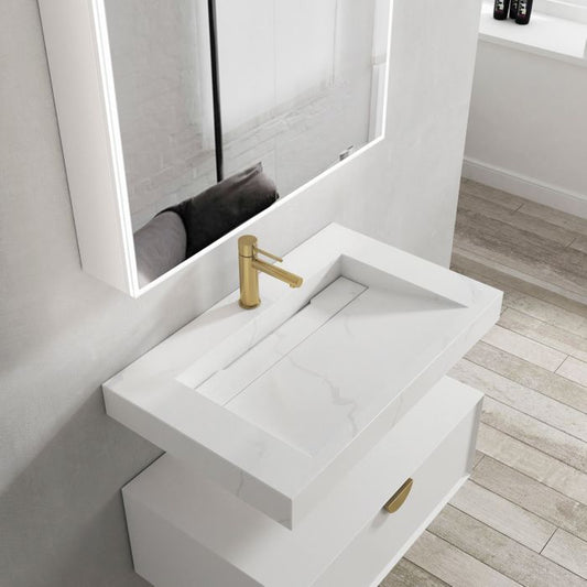 Otti Moonlight Wall Hung  Basin 750x460