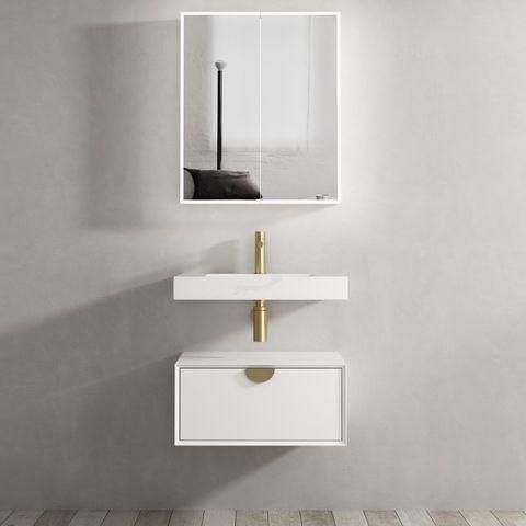 Otti Moonlight  Wall hung Vanity Cabinet 600mm
