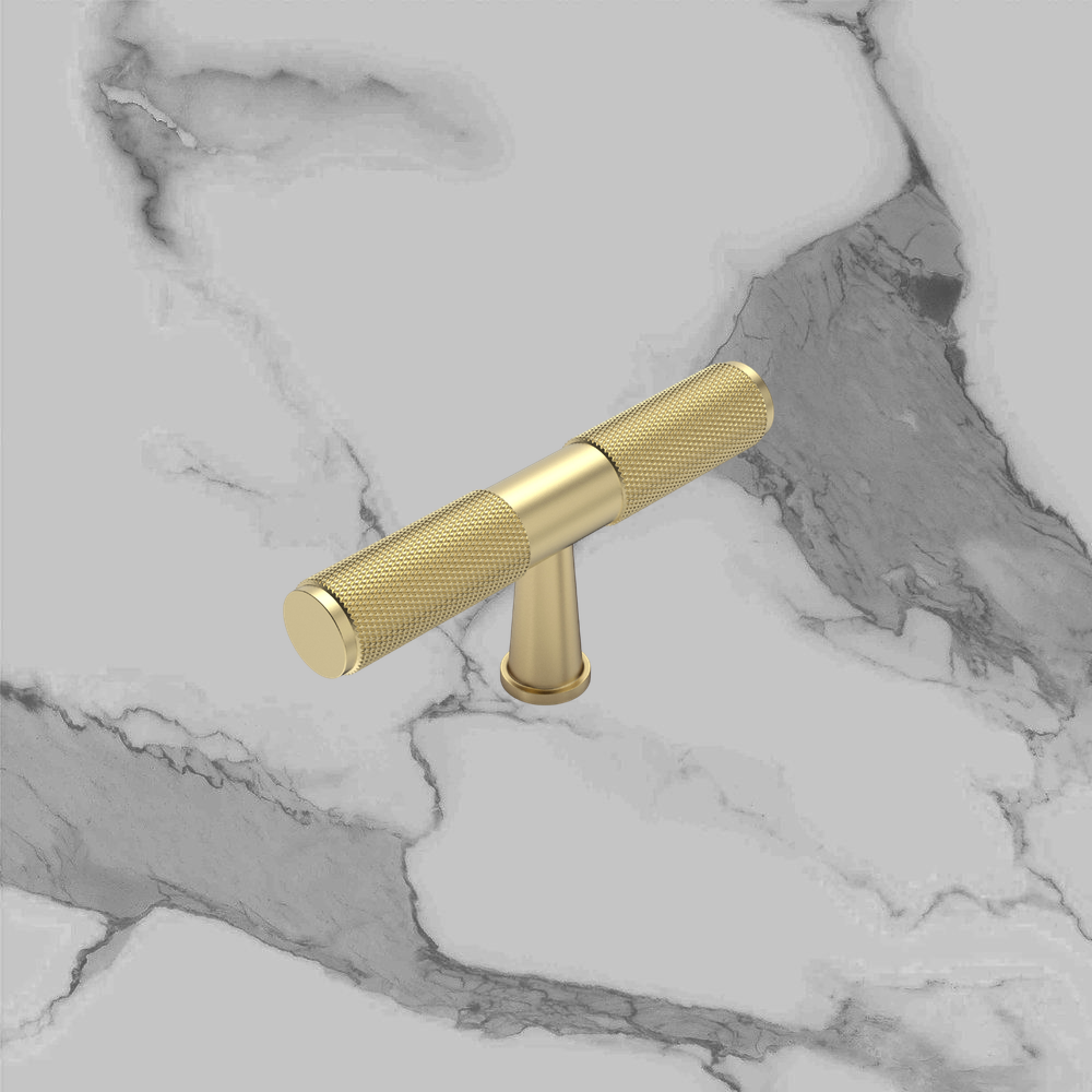 Otti Nord 80mm Pull Handle Brushed Brass