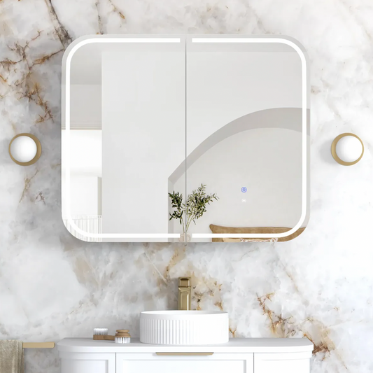 Otti Newport   LED Mirror Cabinet 900mm