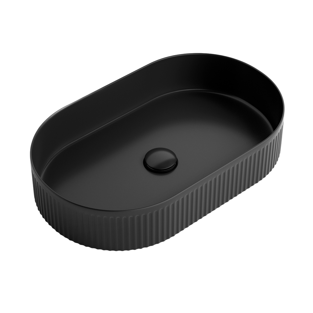 Otti Kensington Oval 560x350mm Basin Matte Black