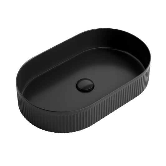Otti Kensington Oval 560x350mm Basin Matte Black
