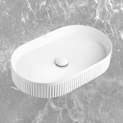 Otti Kensington Oval 560x350mm Basin Matte White