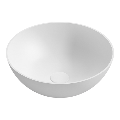 Otti London Solid Surface Basin 400 x 150mm Matte White