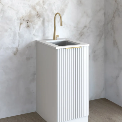 Otti Laundry 430mm Stone Top Pure White