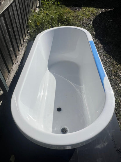 Acrylic Oval Built-In Bath